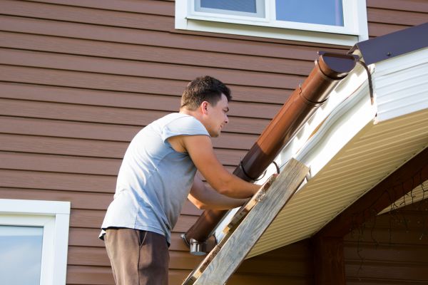 Porch Gutter Replacement in Saginaw