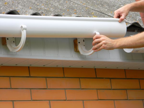 Half Round Gutter Installation in Saginaw