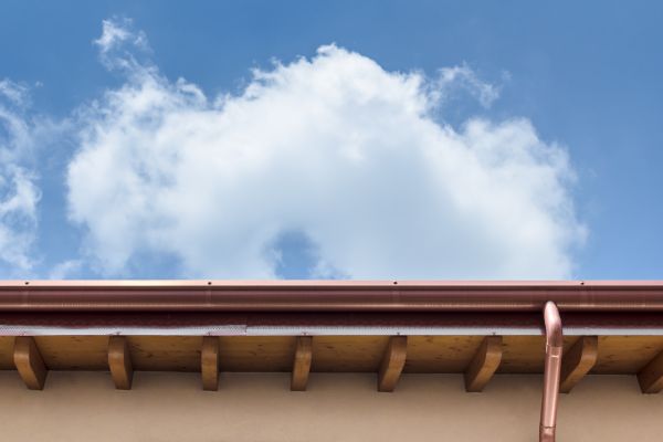 Copper Gutter Installation in Saginaw