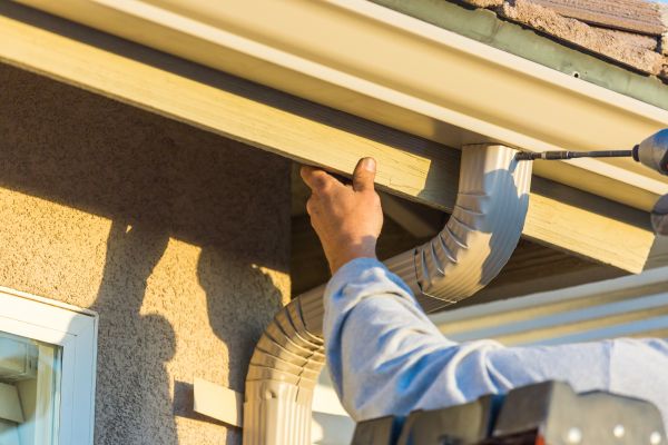 Aluminum Rain Gutter Service in Saginaw