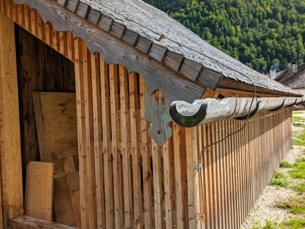 Wood Gutter Installation in Saginaw