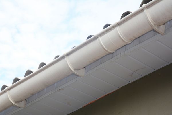 Plastic Gutter Installation in Saginaw