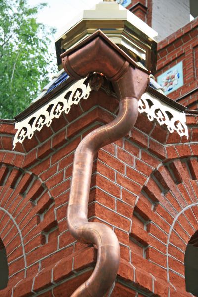 Church Downspout Installation in Saginaw