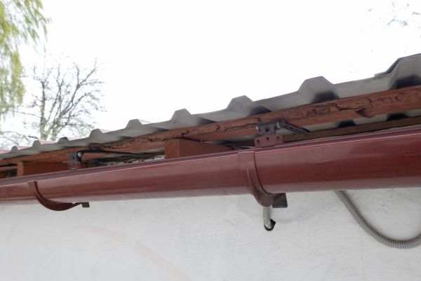 Round Gutters Installation in Saginaw