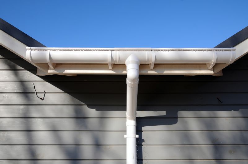 Vinyl Gutters Installation detail